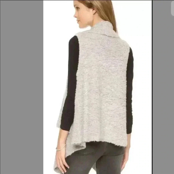Soft Joie Orrin Boucle Sweater Vest Med Grey EUC​​ - Picture 2 of 14